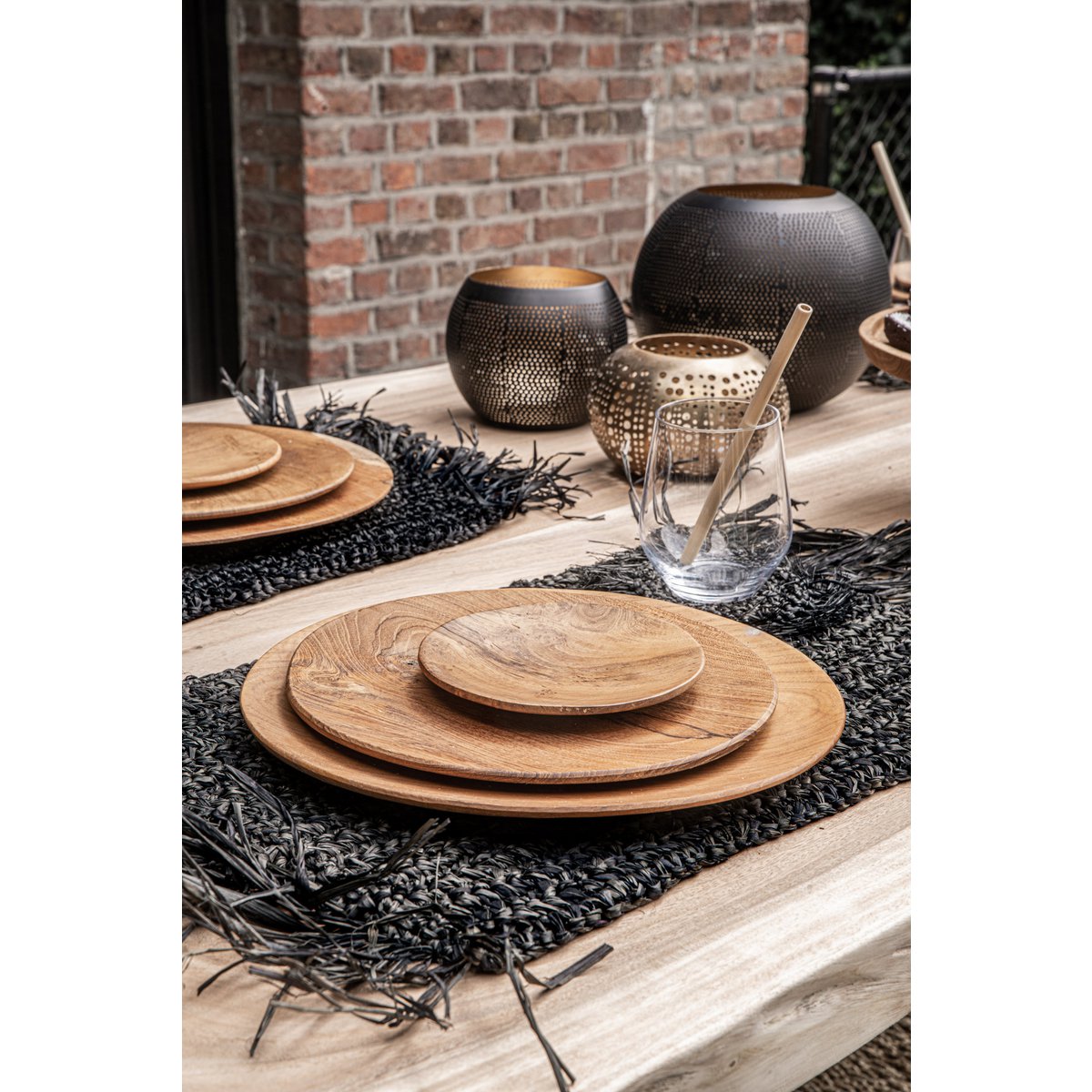 The Pierced Ball - Zwart Goud - L Bazar Bizar Living