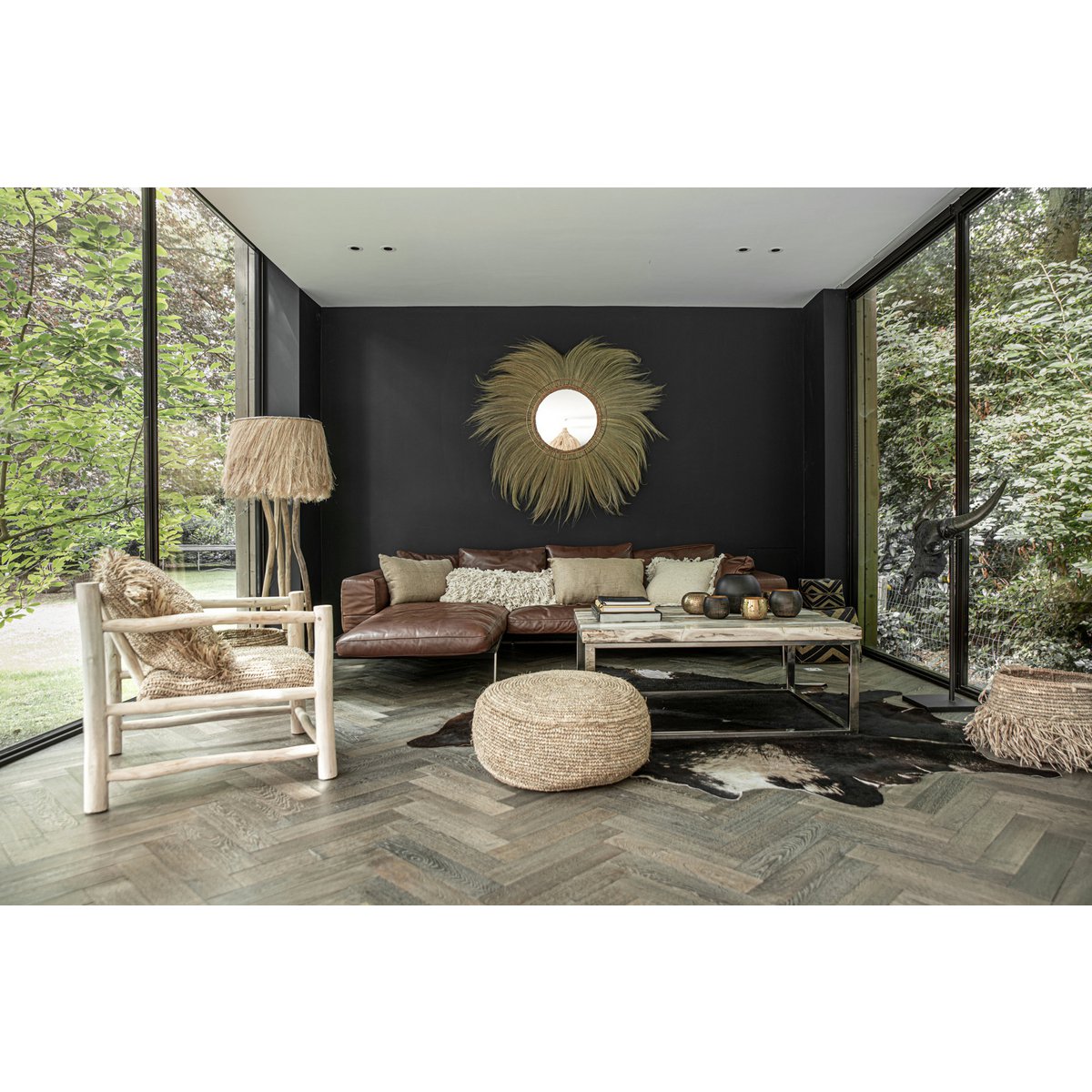 The Pierced Ball - Zwart Goud - L Bazar Bizar Living