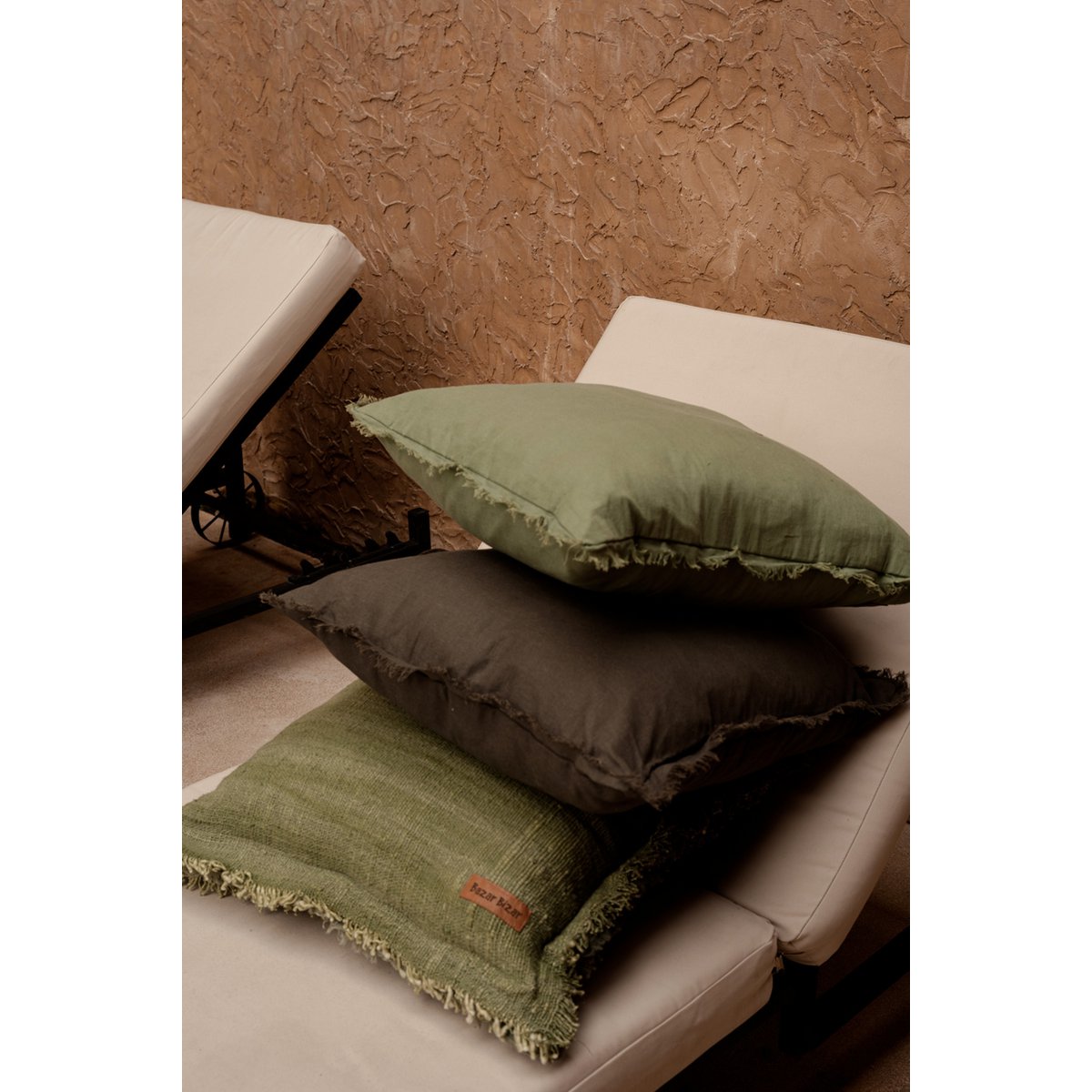 The Smoky Vibe Kussenhoes - Grijs Bazar Bizar Living