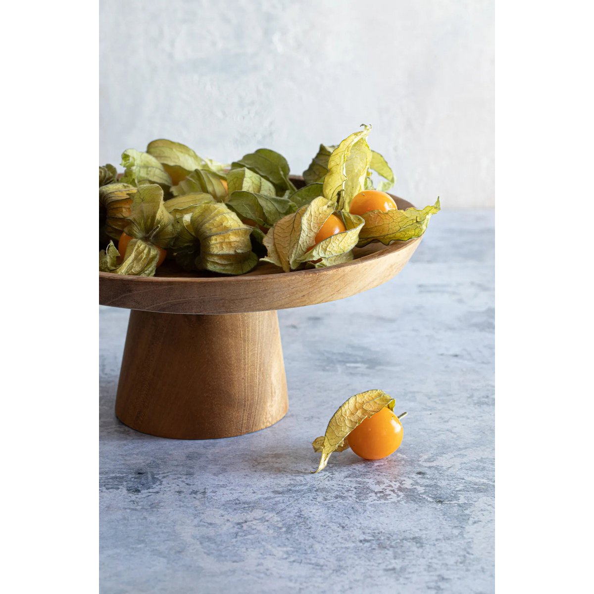 The Teak Root Cake Dish - L Bazar Bizar Living