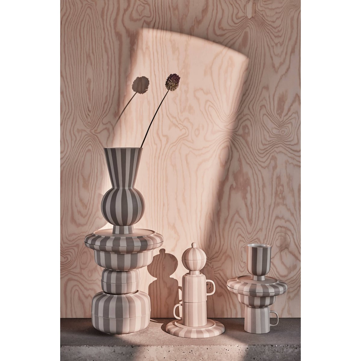 Toppu Vaas - Rond OYOY LIVING DESIGN