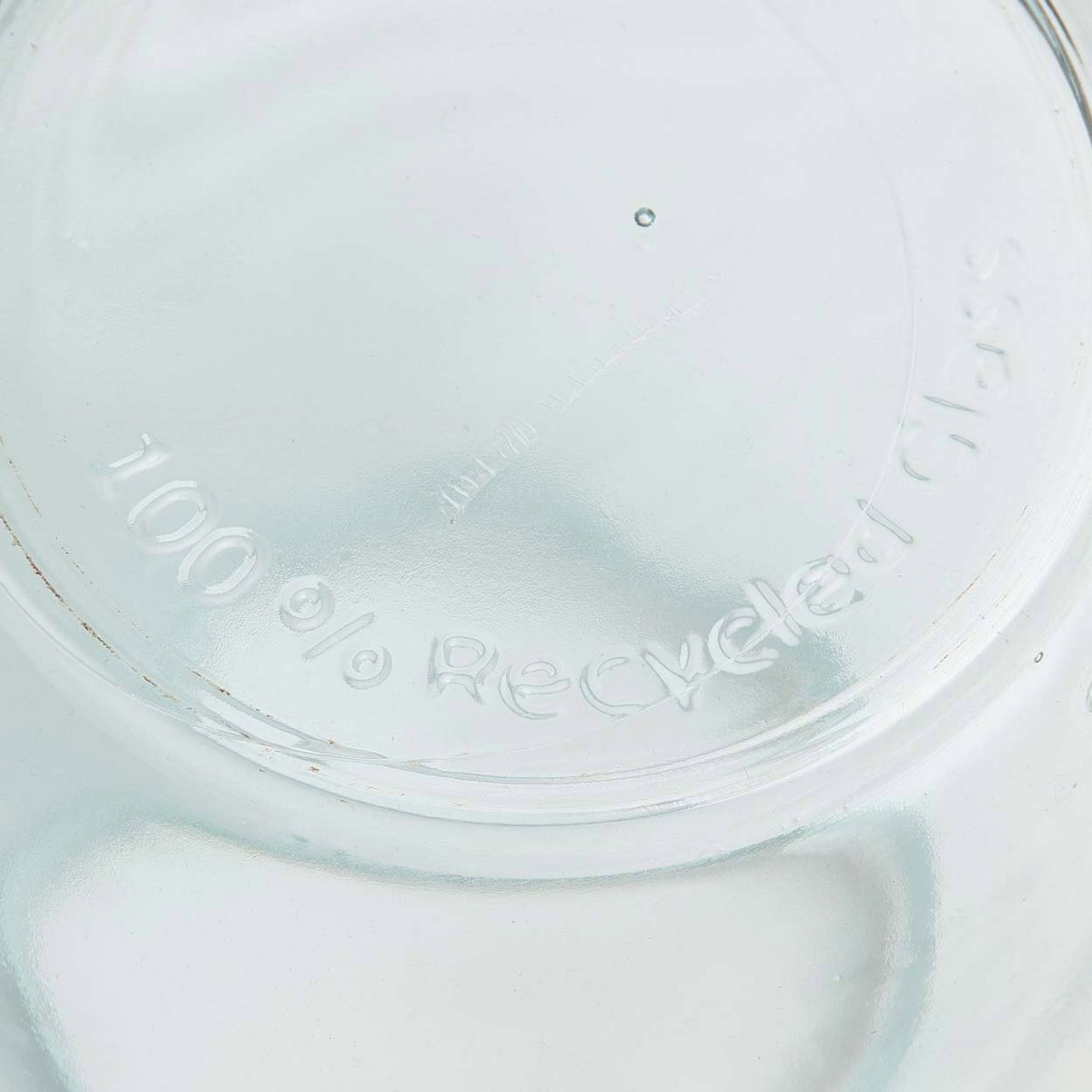 vaas qiezi – blauw – gerecycled glas – m Bazar Bizar Living