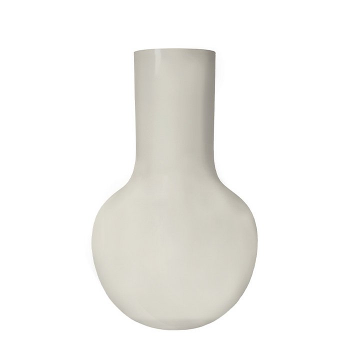 Vaas - Seim shiny ivory Vase The World