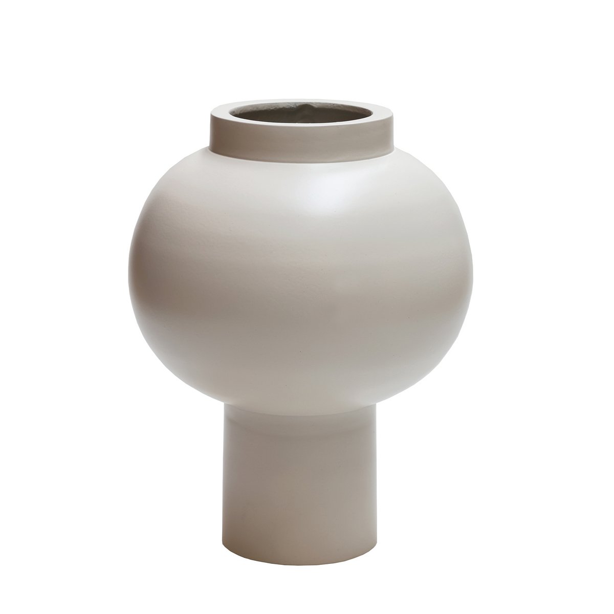 Vaas - Telsen ivory Vase The World