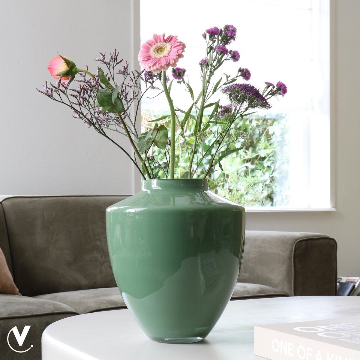 Vaas - Tugela pastel green Vase The World
