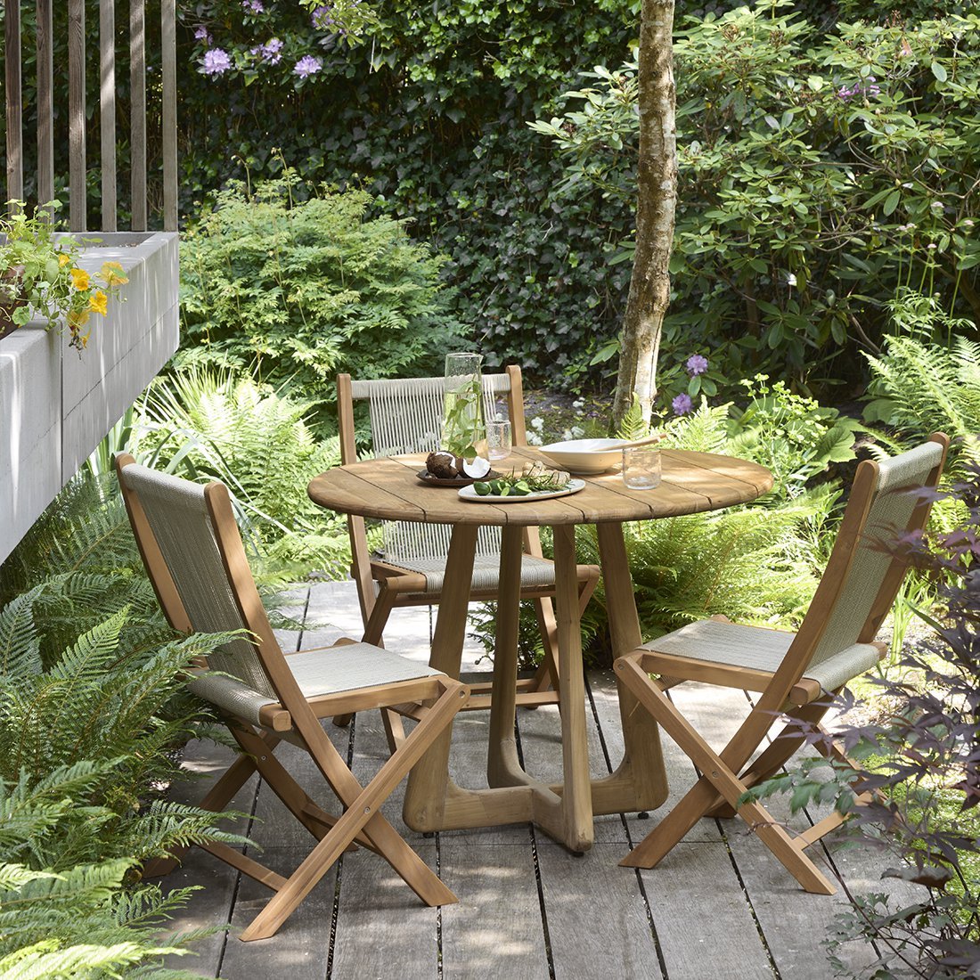 Verano tuintafel Ø 100 cm Raw Materials