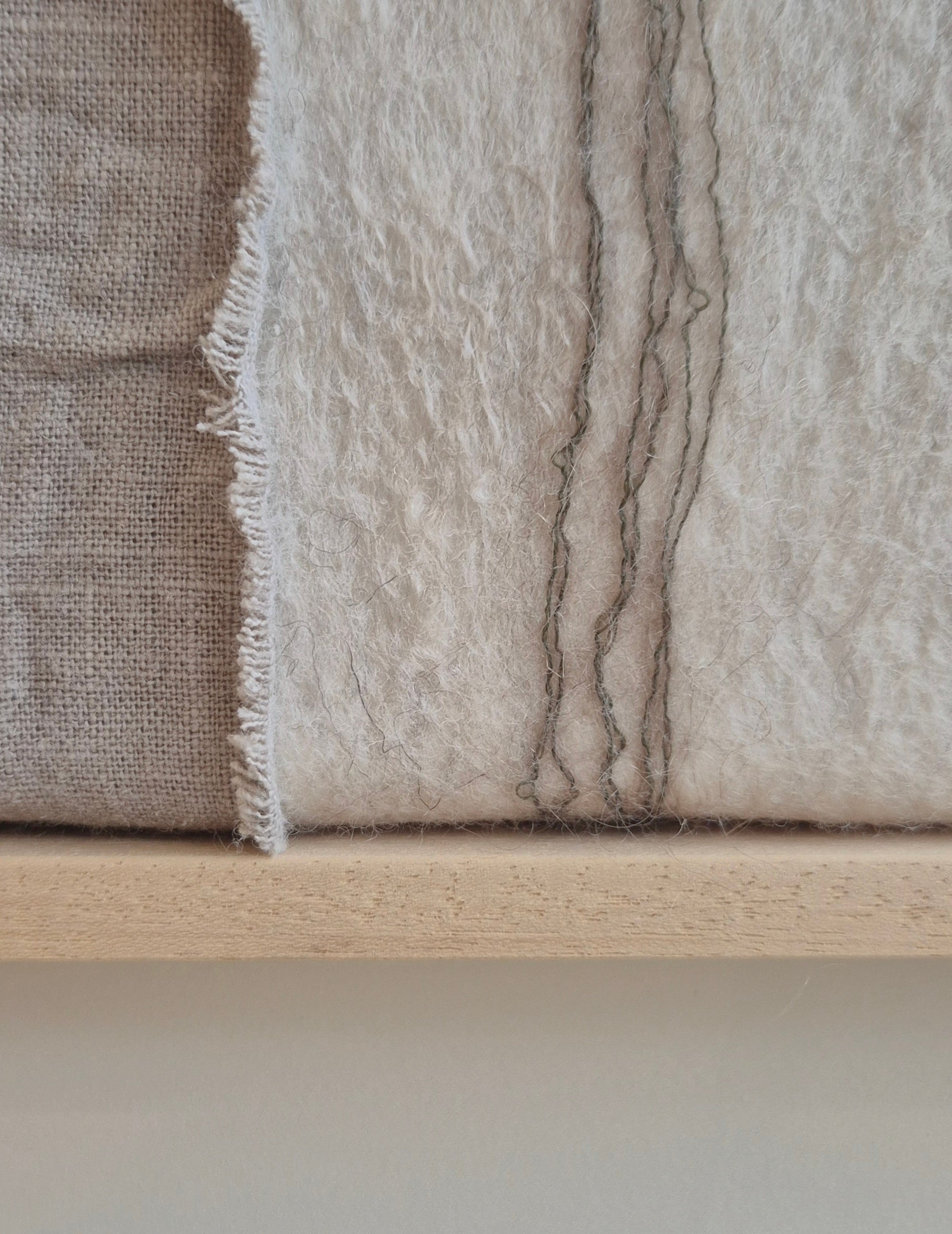 vilten wandkunst imperfectus VI – Vilt & Vlow | 20 × 20 cm Noii HOME