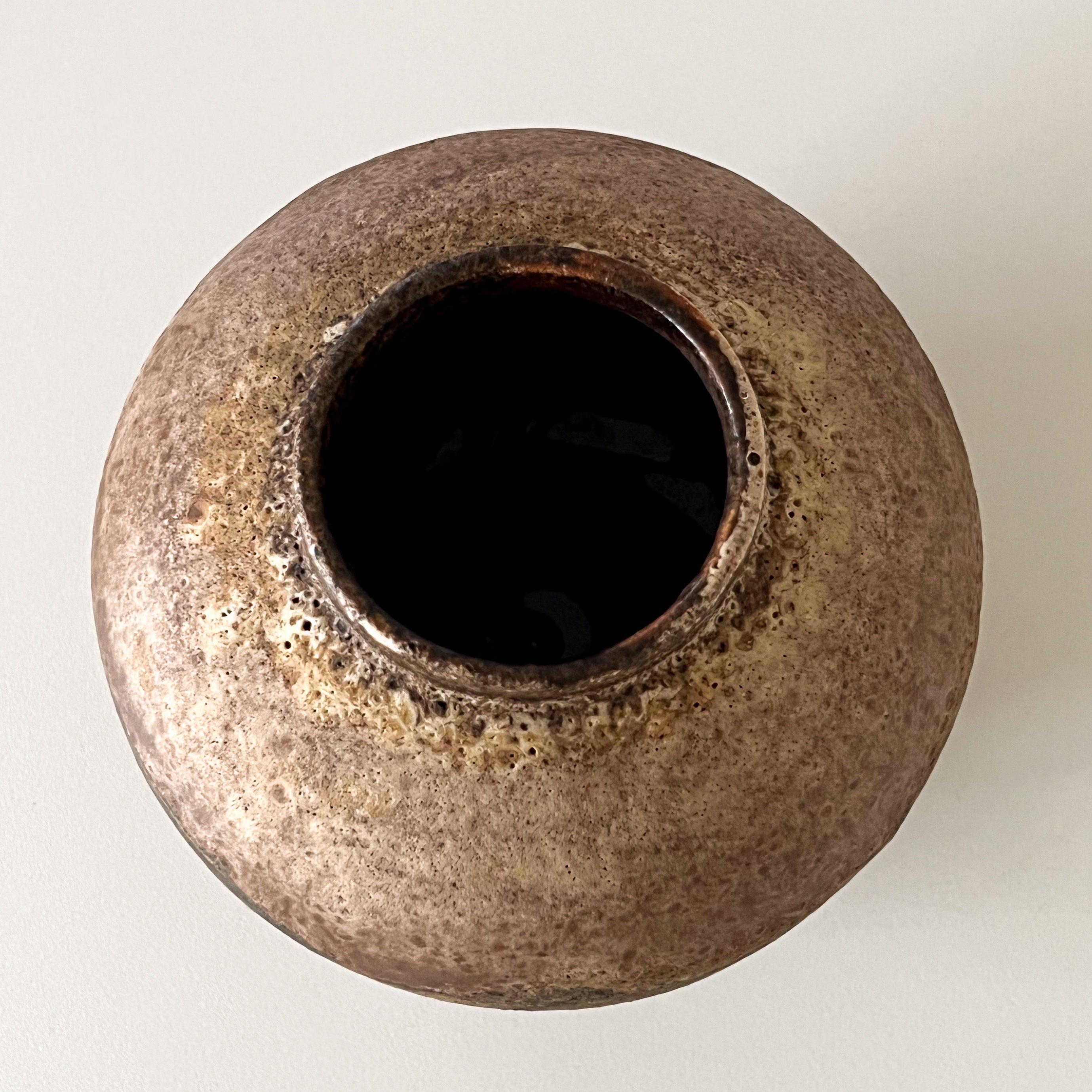 vintage fat lava bolvaas – west-duits studio keramiek – jaren ’70 Noii HOME