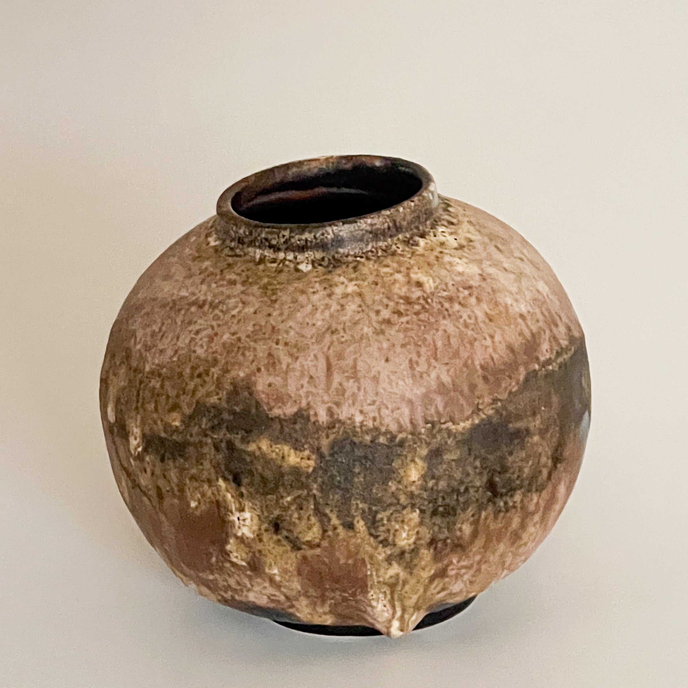 vintage fat lava bolvaas – west-duits studio keramiek – jaren ’70 Noii HOME