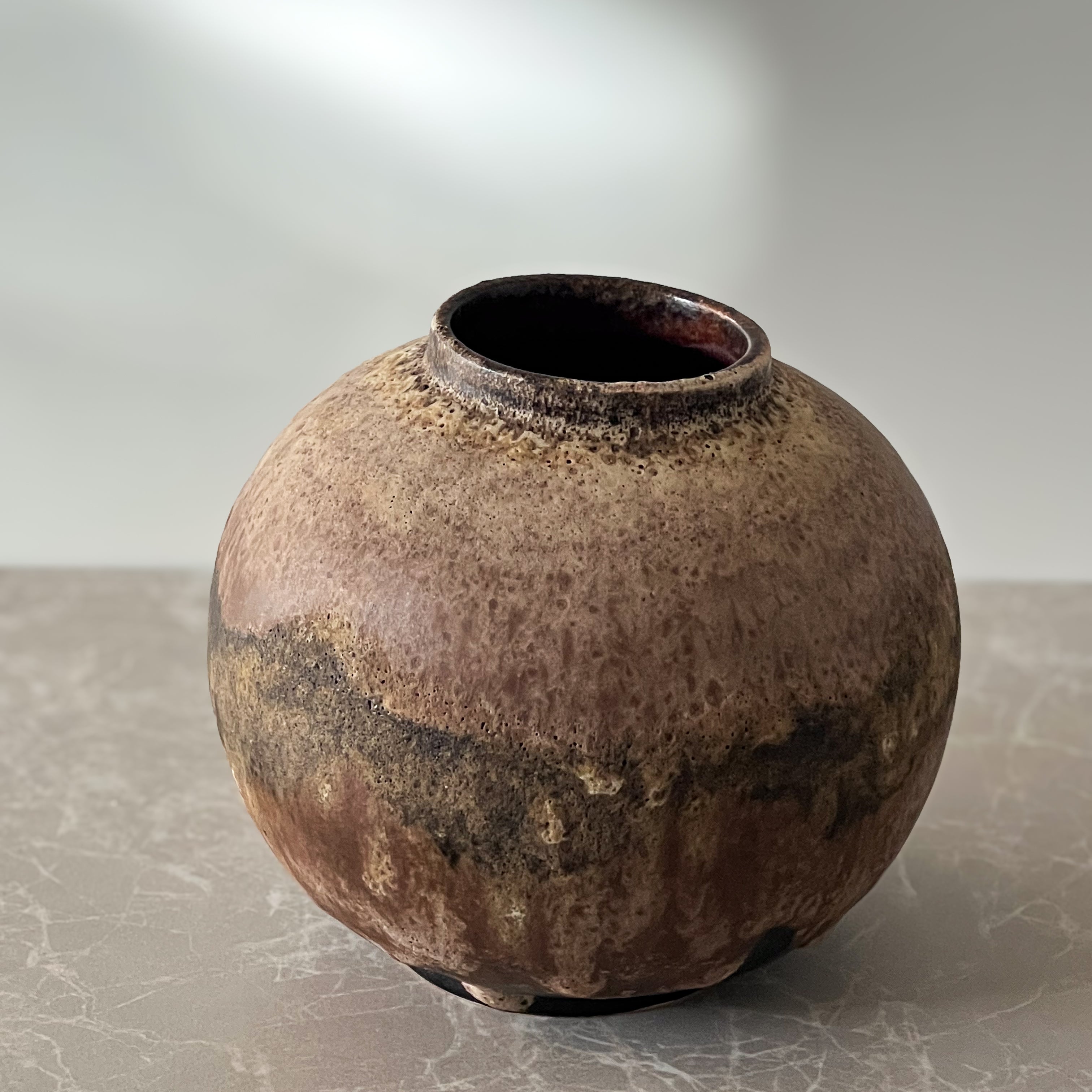 vintage fat lava bolvaas – west-duits studio keramiek – jaren ’70 Noii HOME