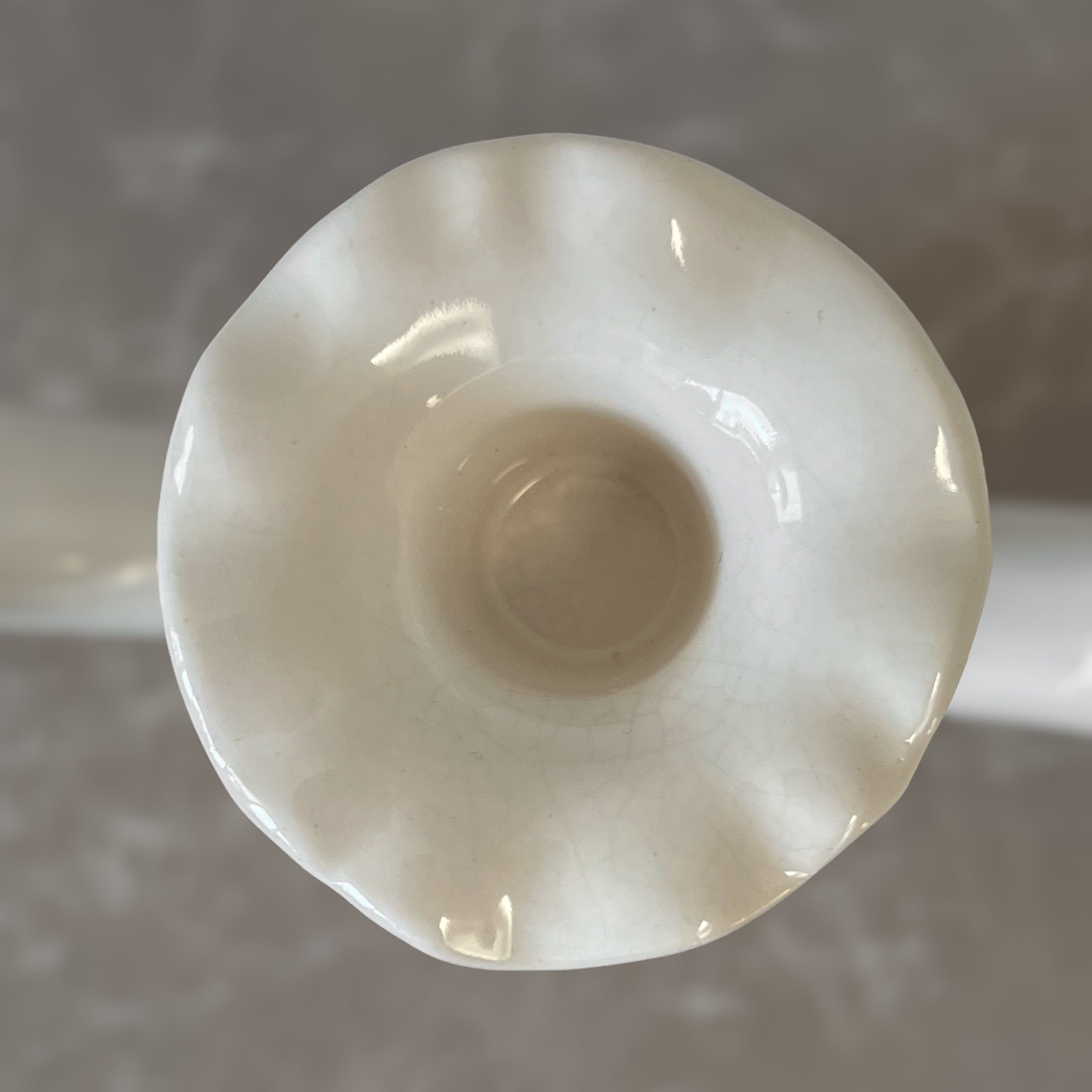 vintage keramische kandelaar met drie armen Noii HOME