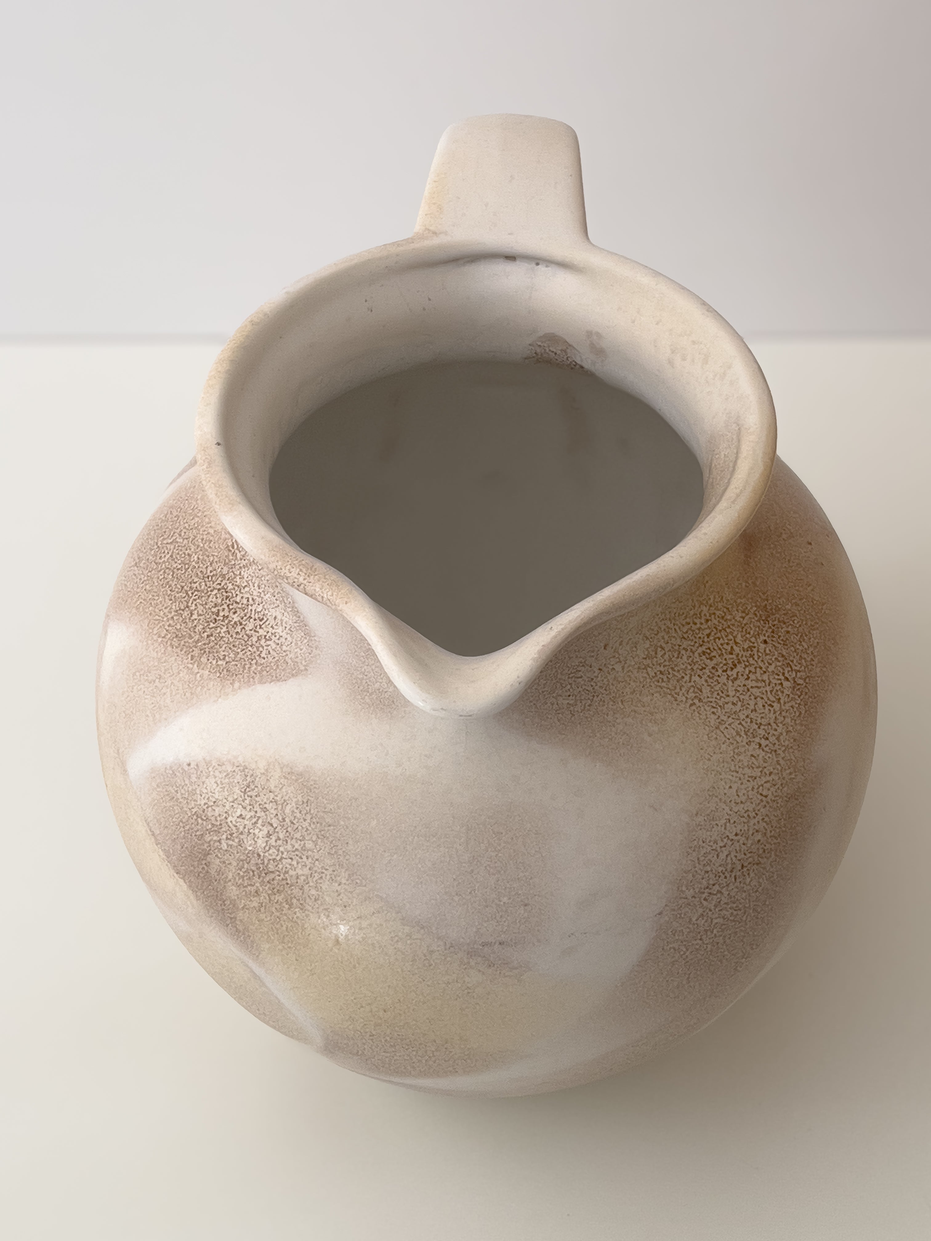vintage vaas - steuler keramik – beige-bruin Noii HOME