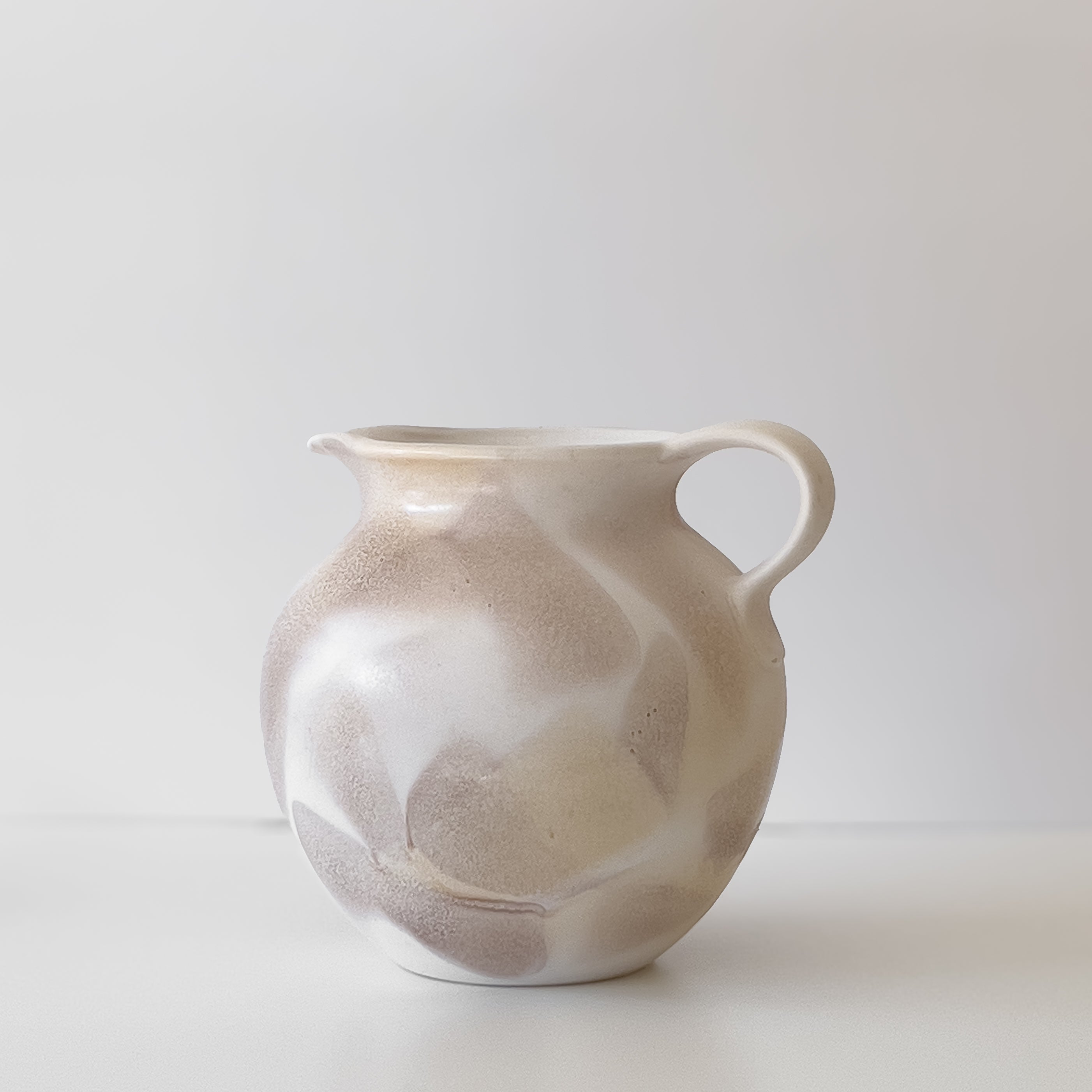 vintage vaas - steuler keramik – beige-bruin Noii HOME