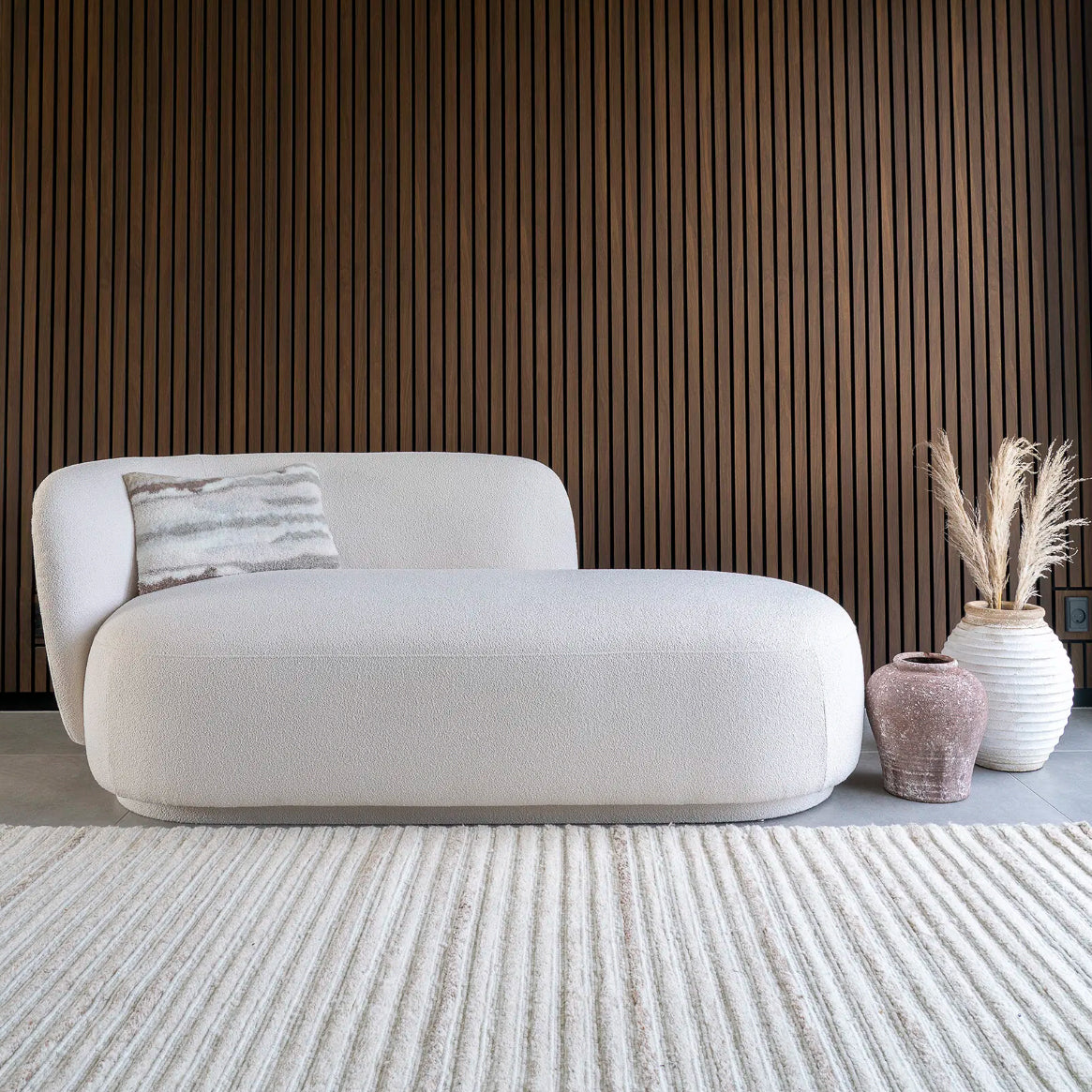 vloerkleed - loper - mango – ivoor – handgetuft wol en katoen – 80x180 cm – house nordic House Nordic ApS