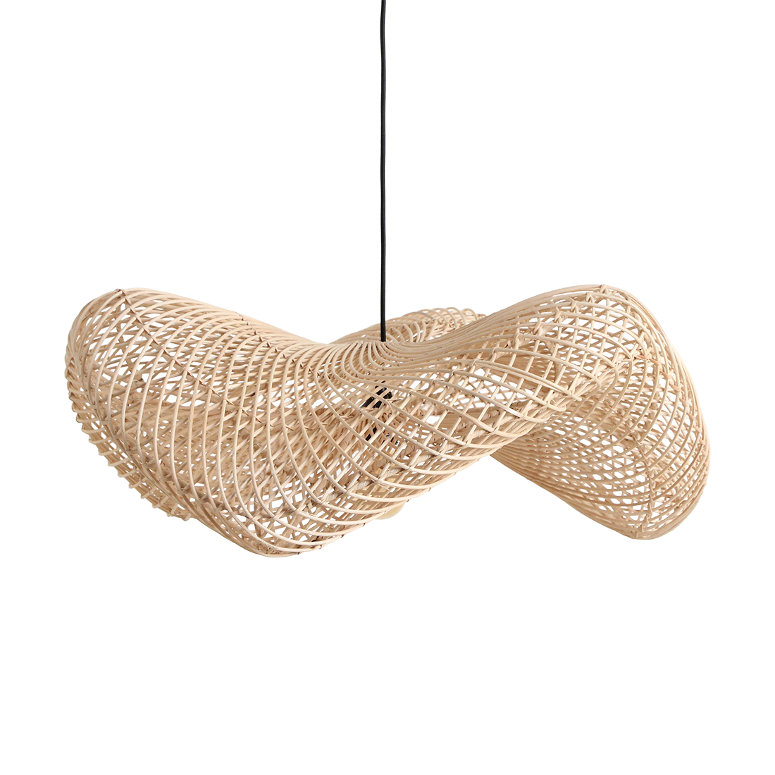 Wave hanglamp naturel large Raw Materials