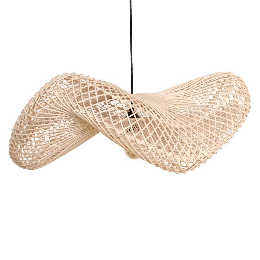 Wave hanglamp naturel large Raw Materials