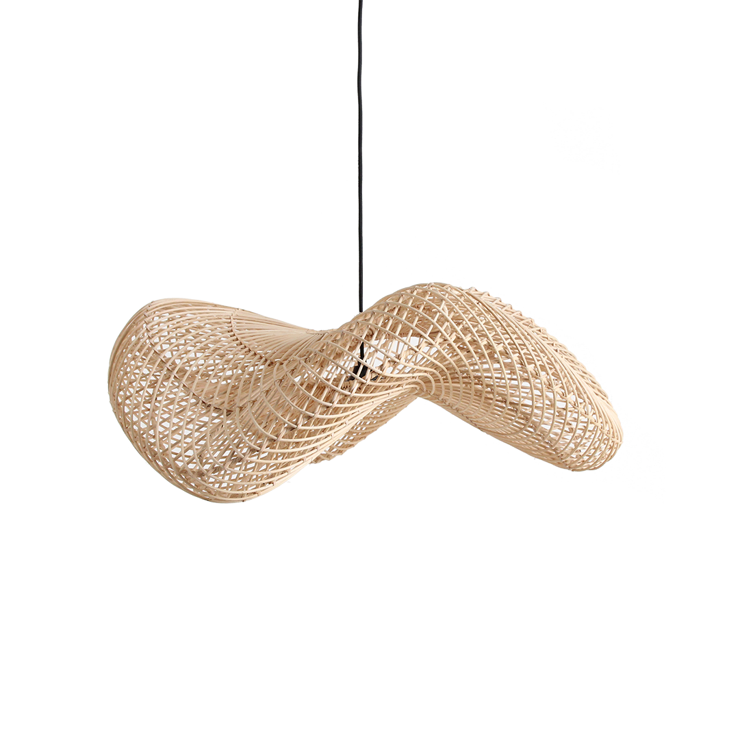 Wave hanglamp naturel large Raw Materials