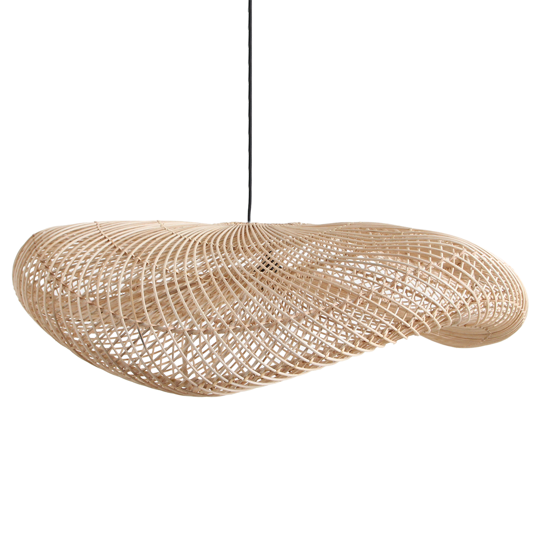 Wave hanglamp naturel XL Raw Materials