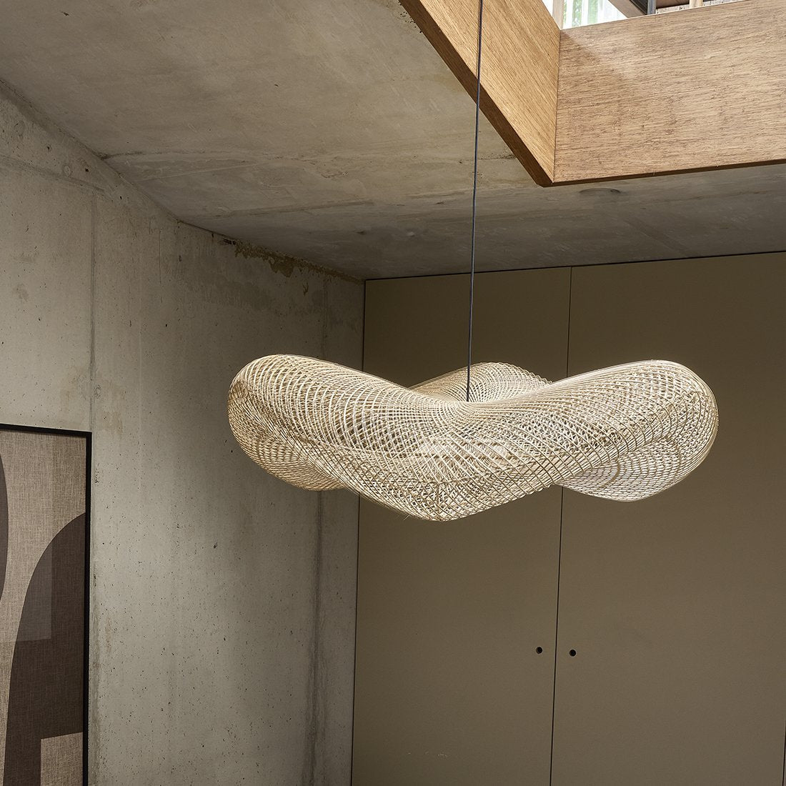 Wave lamp naturel XXL Raw Materials