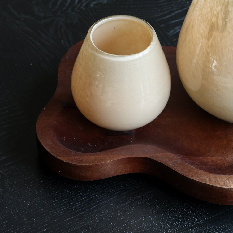 waxinelichthouders Tasman Elite XS – beige – set van 2 – Vase The World Vase The World