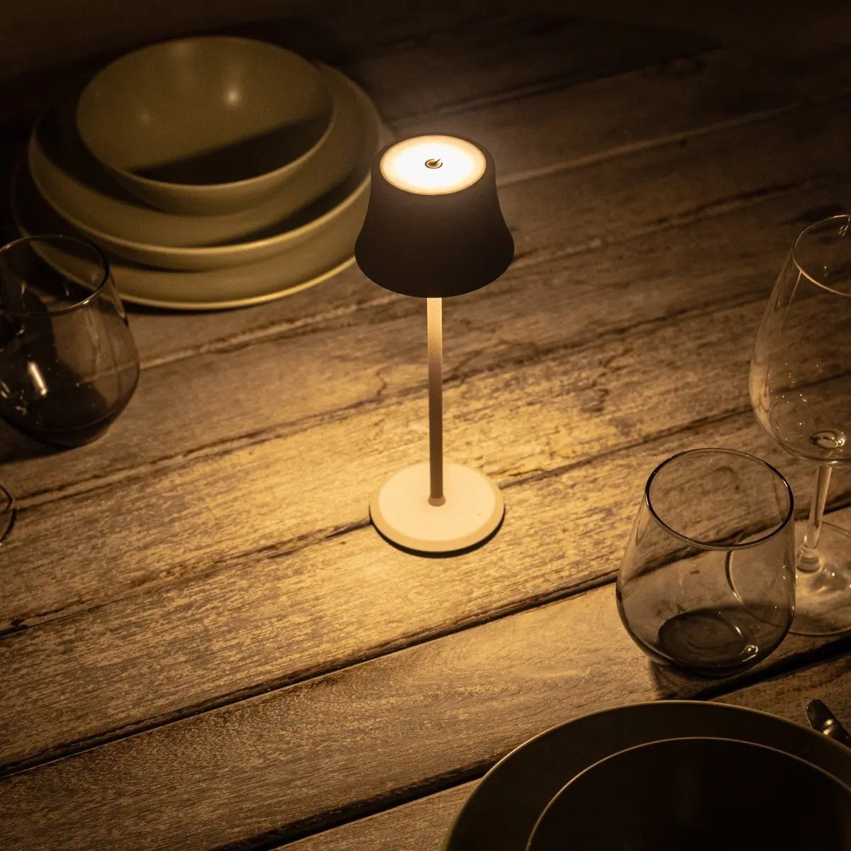 Willy Mini Koala Bruin Oplaadbare Tafellamp – Snoerloos, Dimbaar, 60 uur Batterij Tavellio - Amsterdam