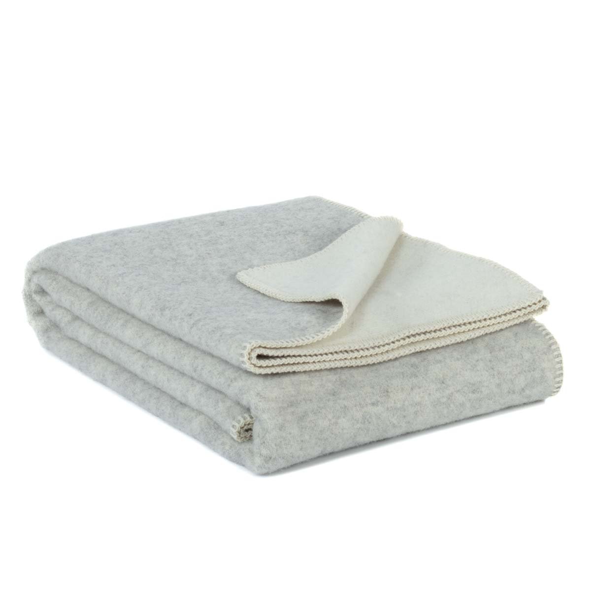 Wollen beddeken GRIJS PAARS MoST Blankets