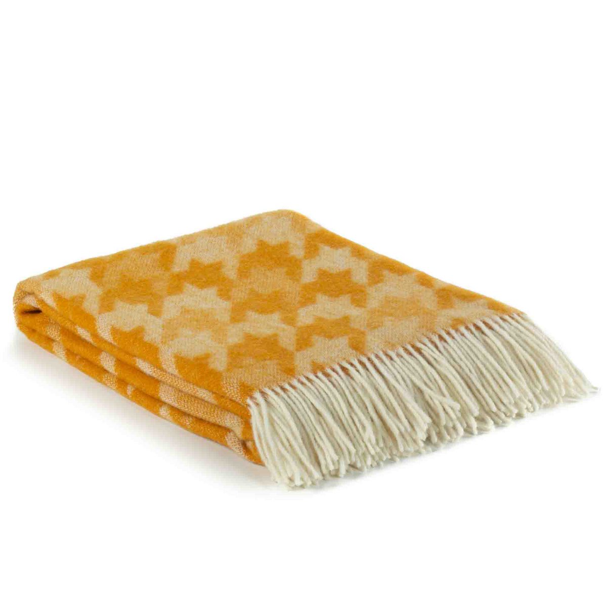 Wollen deken LUCCA geel MoST Blankets
