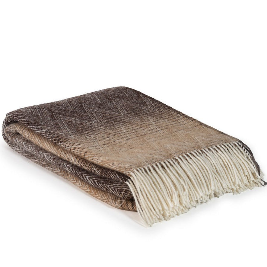 wollen deken missoni savana – veelkleurig bruin – most blankets MoST Blankets
