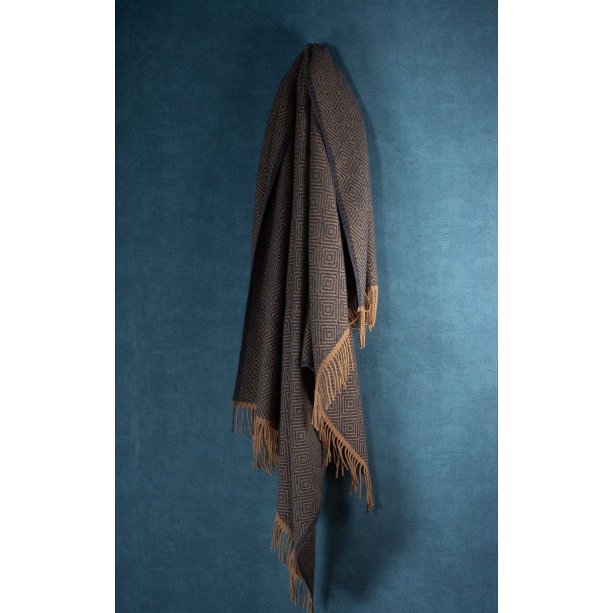 Wollen deken VENEZIA Blauw MoST Blankets