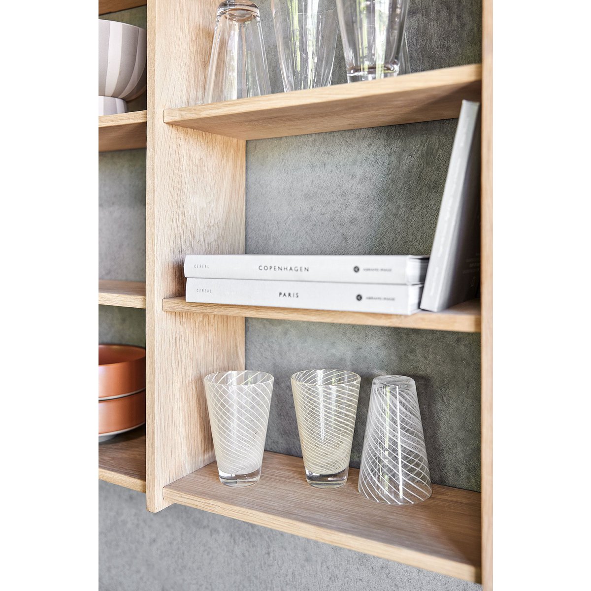 Yuka Swirl-glas - 2 stuks OYOY LIVING DESIGN