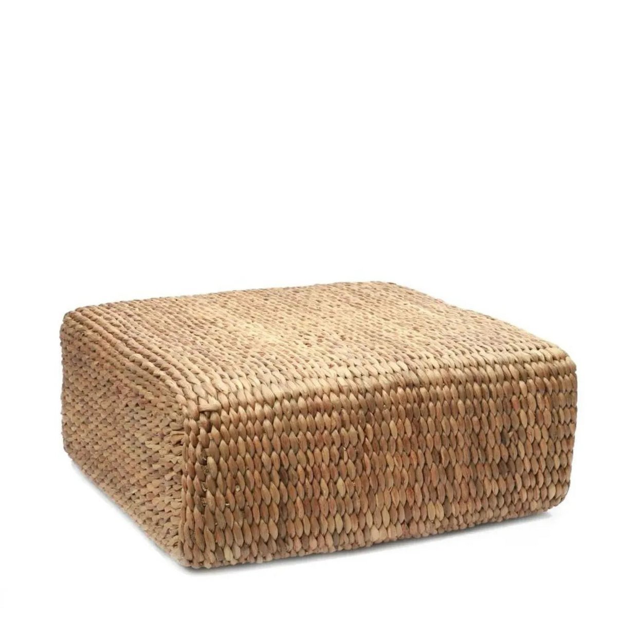 The Hyacinth Pouf Square - Natural