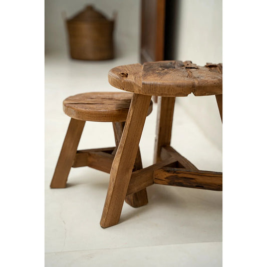 The Yatai Stool - Natural - M