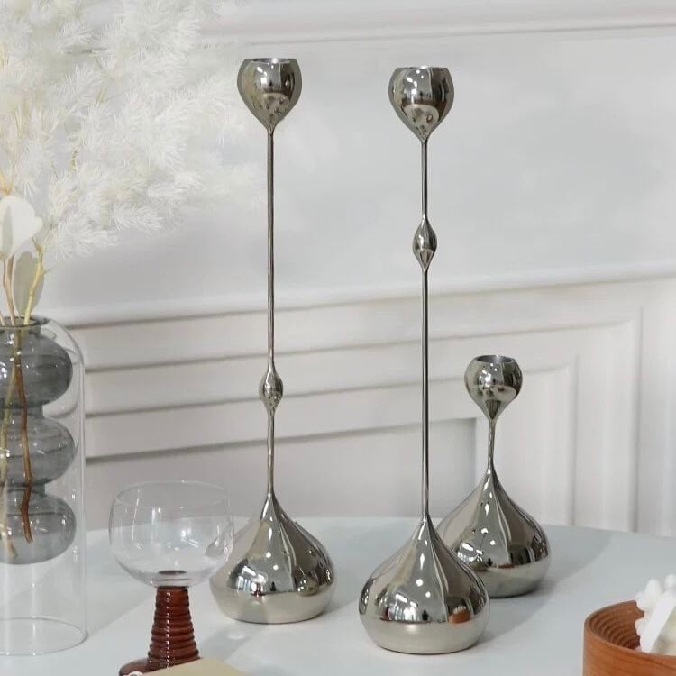 Olivarez iron candlestick set - available in 3 variants