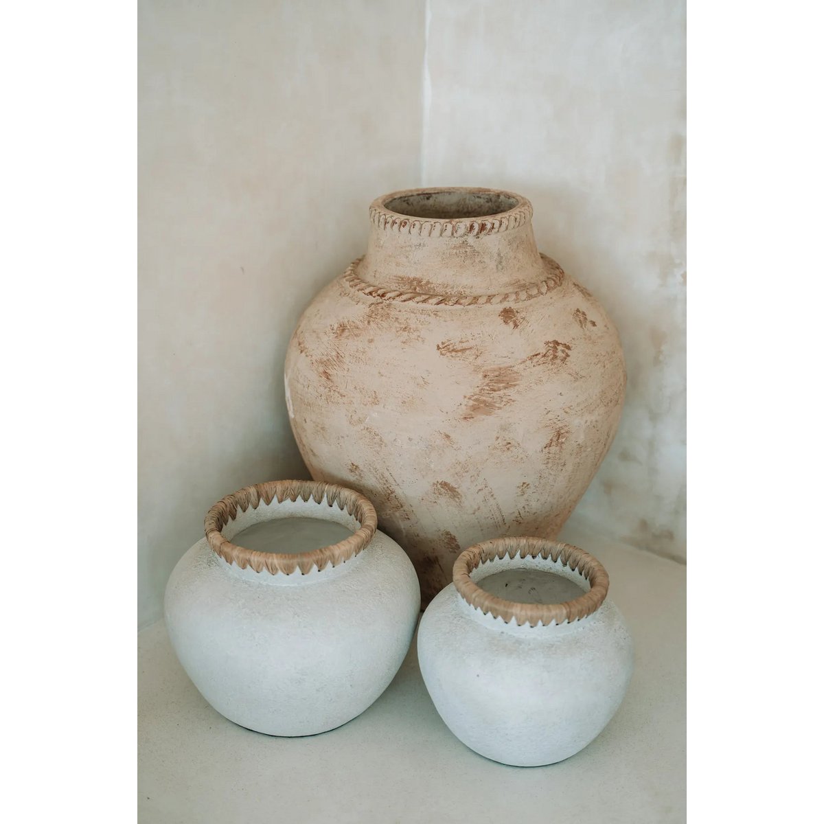 The Styly Vase - Concrete Natural - L