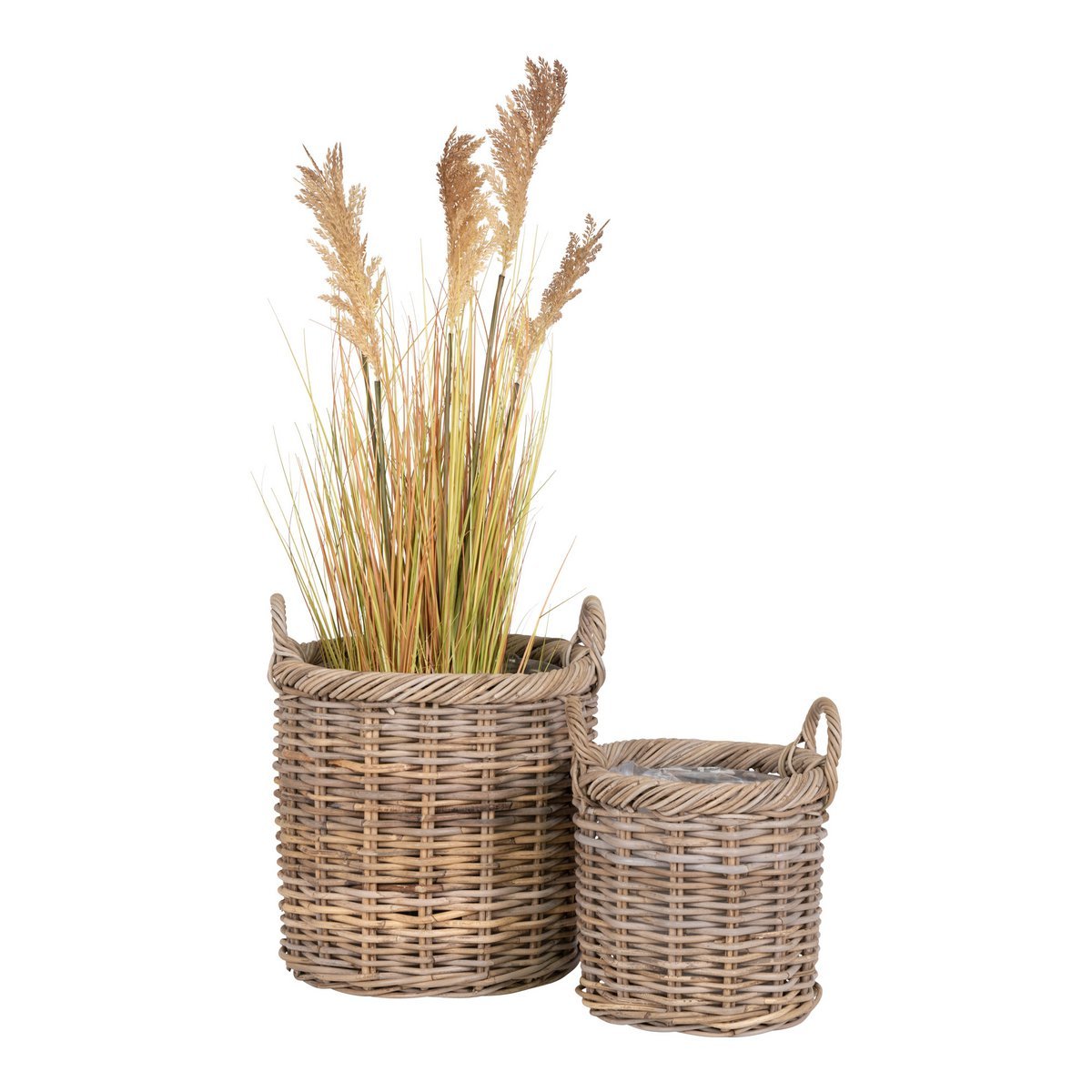 baskets - set - House Nordic APS - rattan - natural