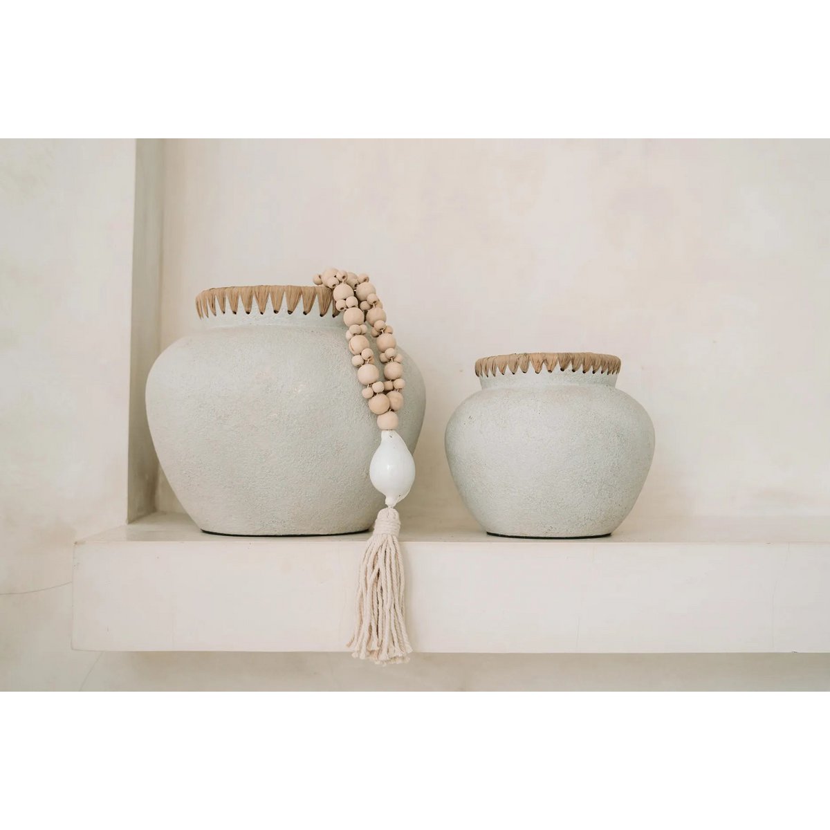 The Styly Vase - Concrete Natural - M