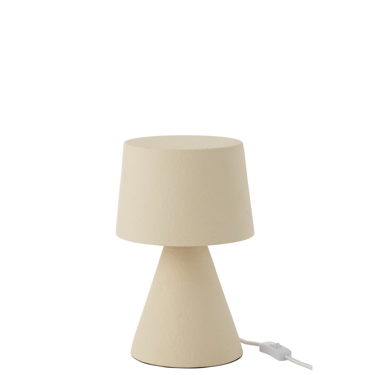 J-Line Tafel Lamp Small Kap Aardewerk Beige