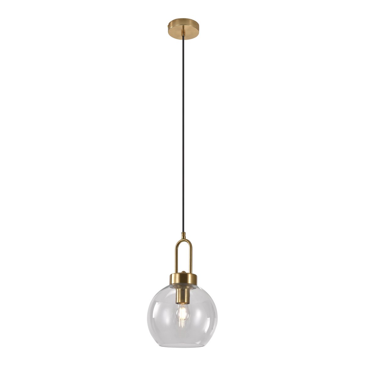 Luton Pendant - Brass Look