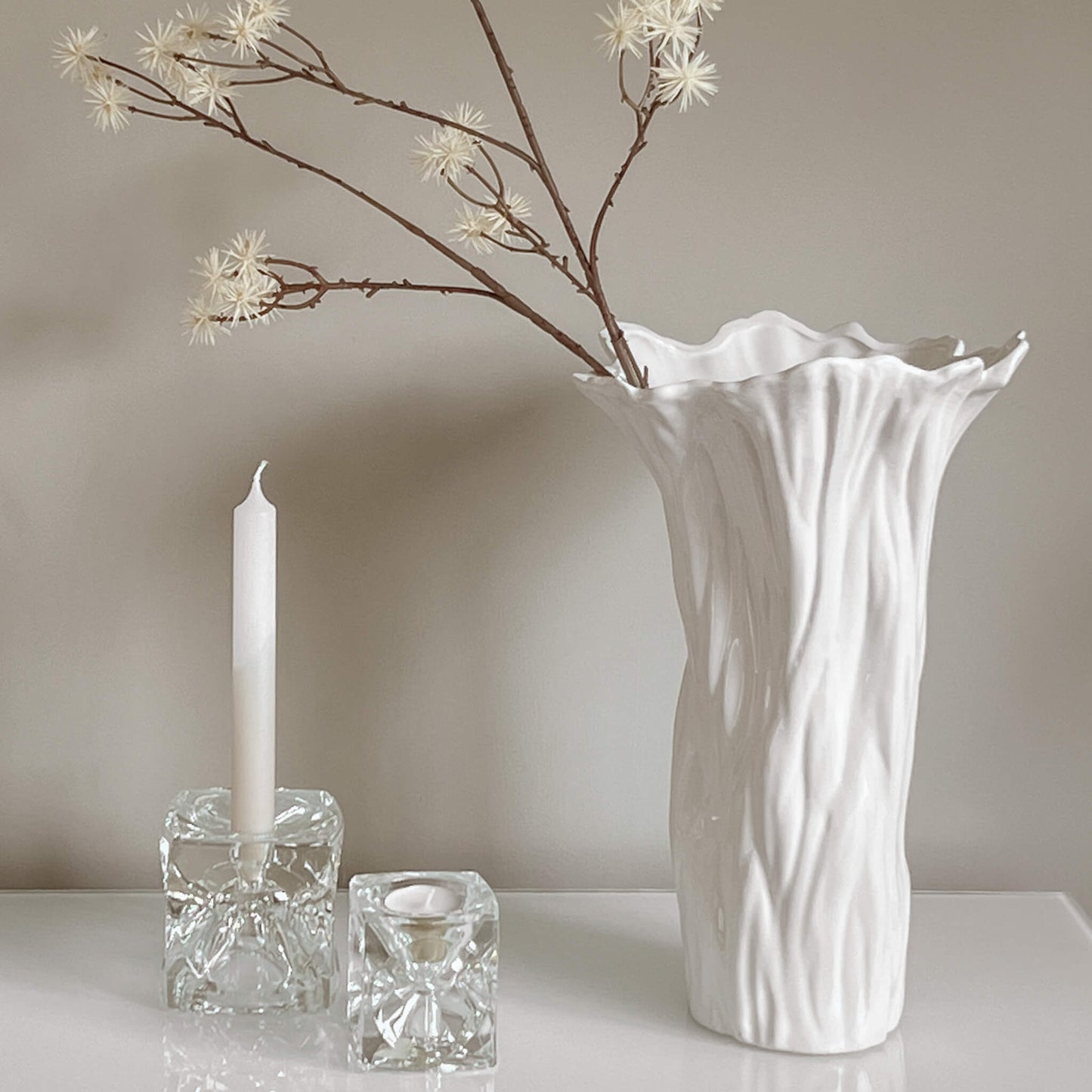 pre-loved - organic ceramic vase