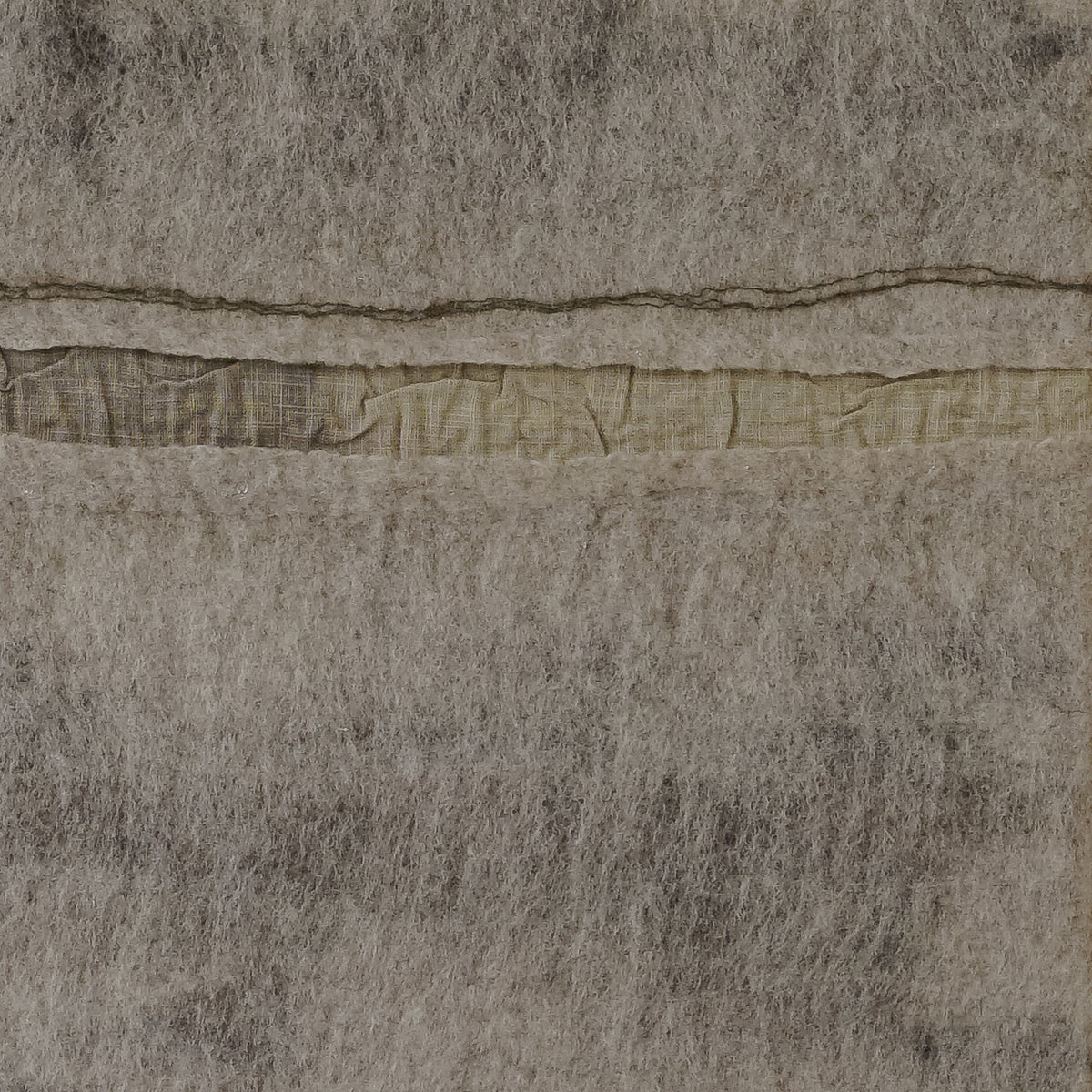 Imperfectus XVI – vilten wandkunst | Vilt & Vlow | 43 × 48 cm