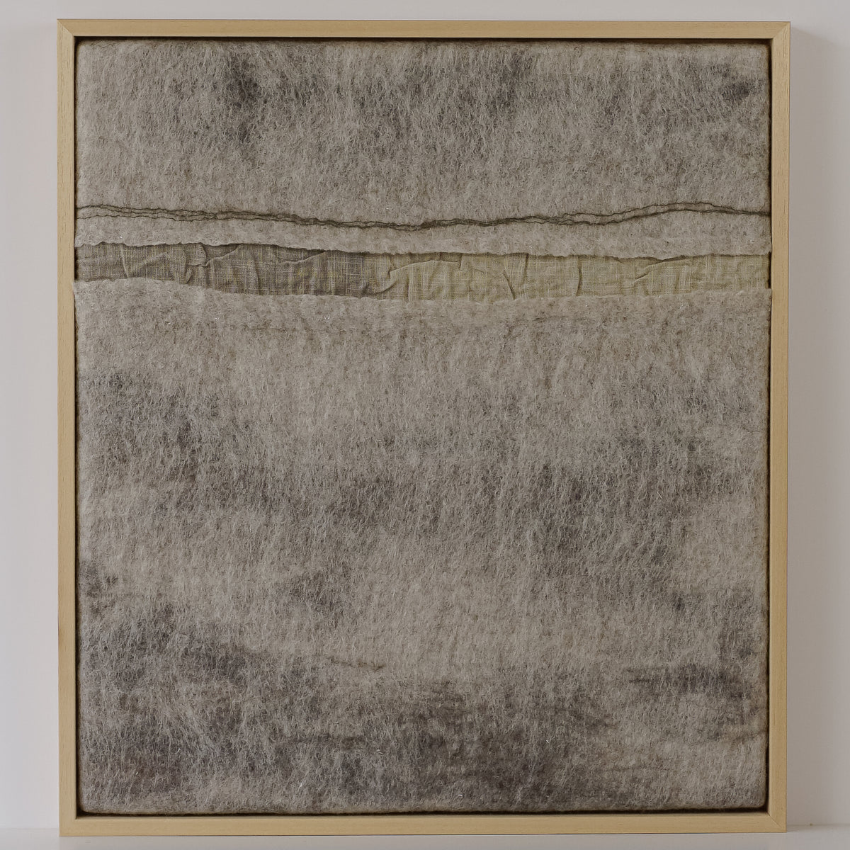 Imperfectus XVI – vilten wandkunst | Vilt & Vlow | 43 × 48 cm