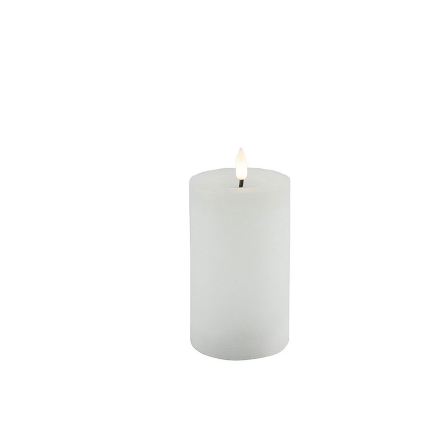 LED candle - dinner candle - beige/grey/cream white 