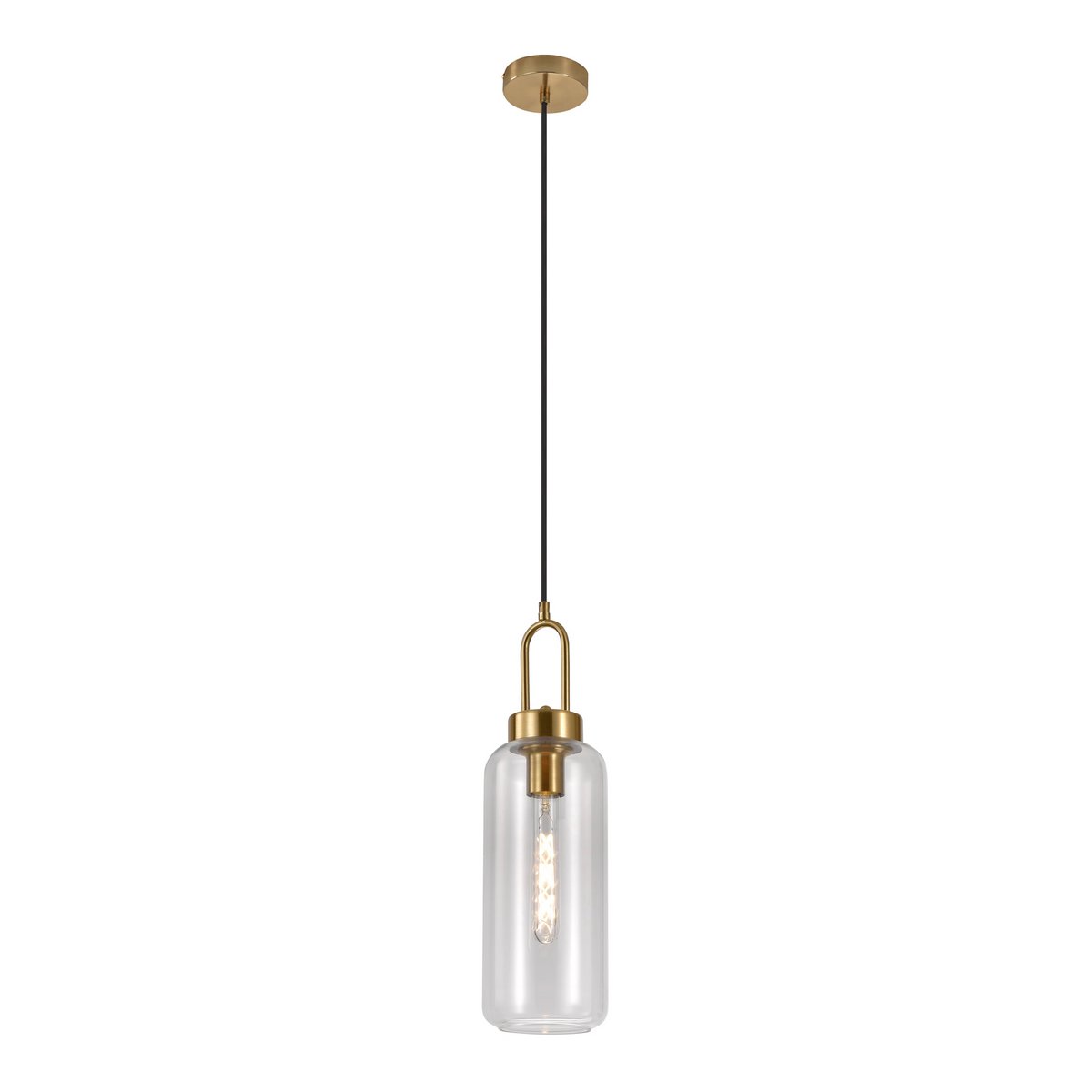 Luton Pendant - Brass Look