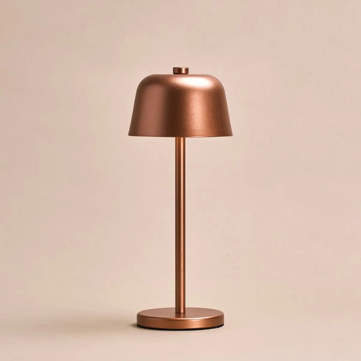 Anton Koperen Oplaadbare Tafellamp | Stijlvolle en draadloze verlichting Tavellio - Amsterdam