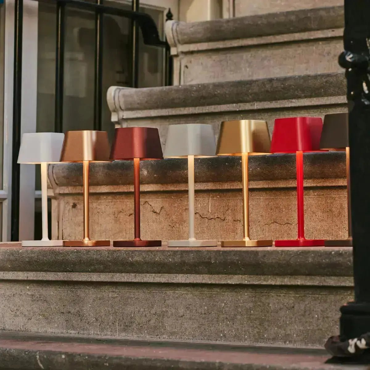 Ava Mokka Bruin Oplaadbare Tafellamp | Draadloos en dimbaar Tavellio - Amsterdam