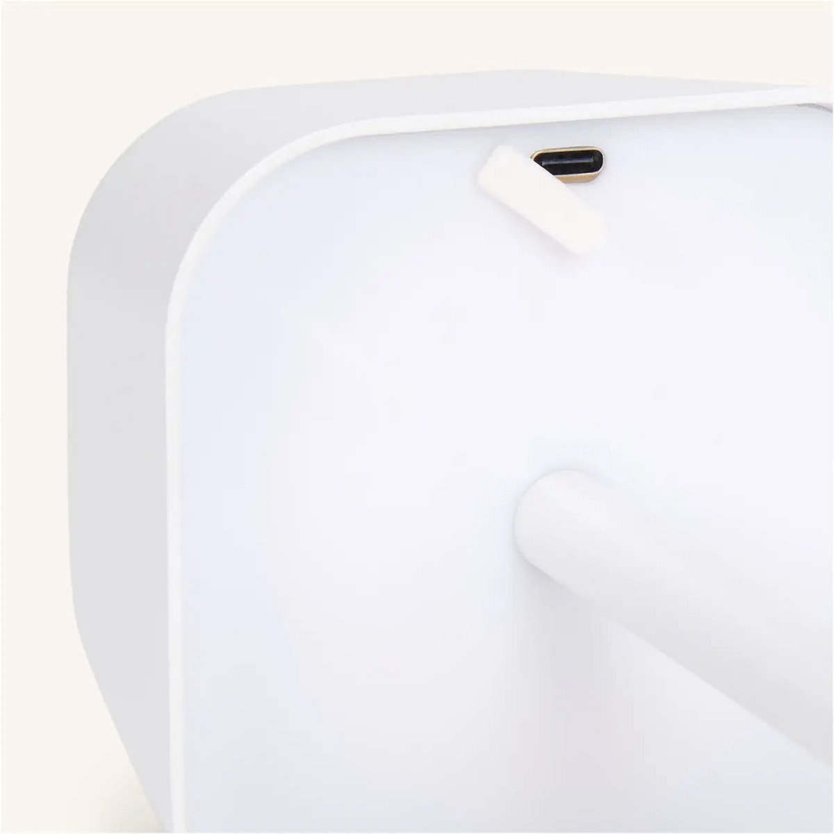 Ava witte oplaadbare tafellamp – stijlvolle, draadloze en dimbare verlichting Tavellio - Amsterdam