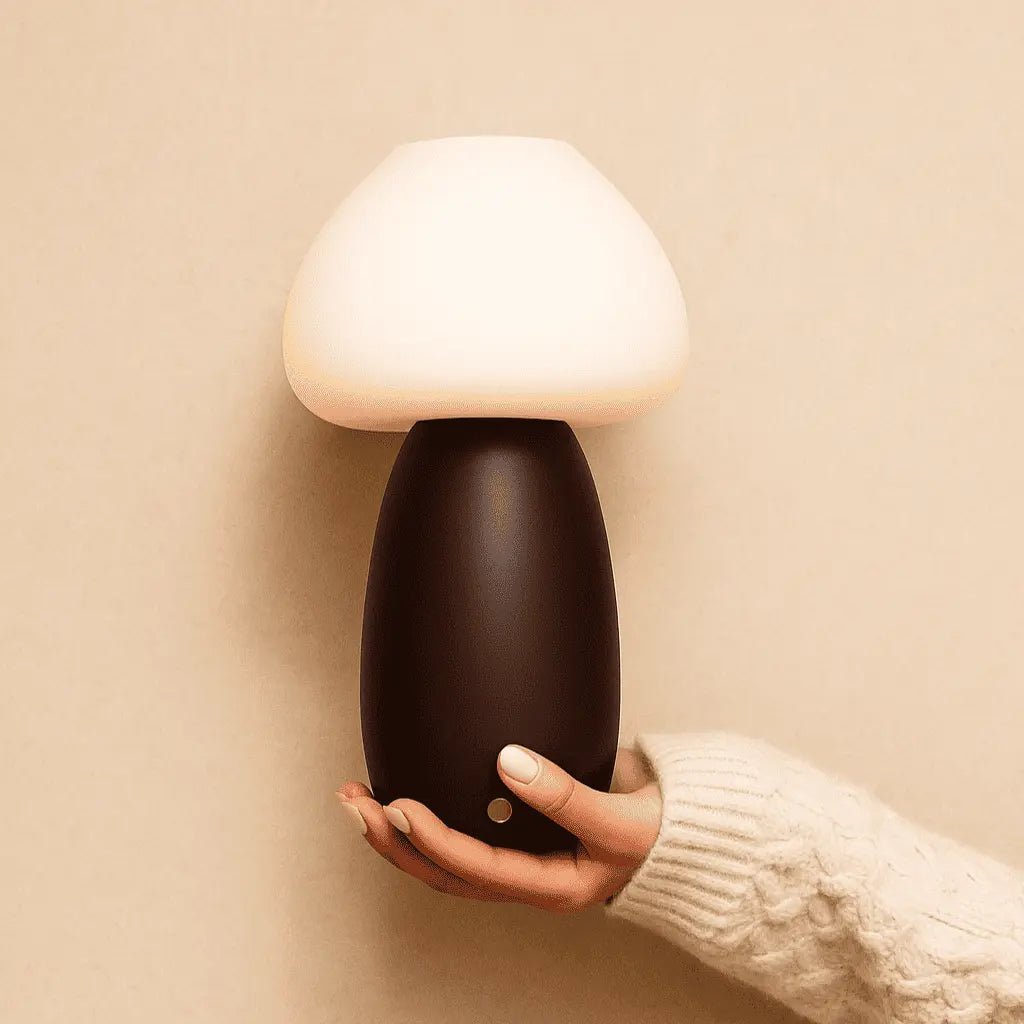 Bear Dark Bruin Stijlvol oplaadbare lamp-draadloos, dimbaar, milieuvriendelijk ontwerp Tavellio - Amsterdam