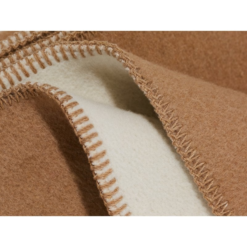 Beddeken van merinowol RENDEER - beige MoST Blankets