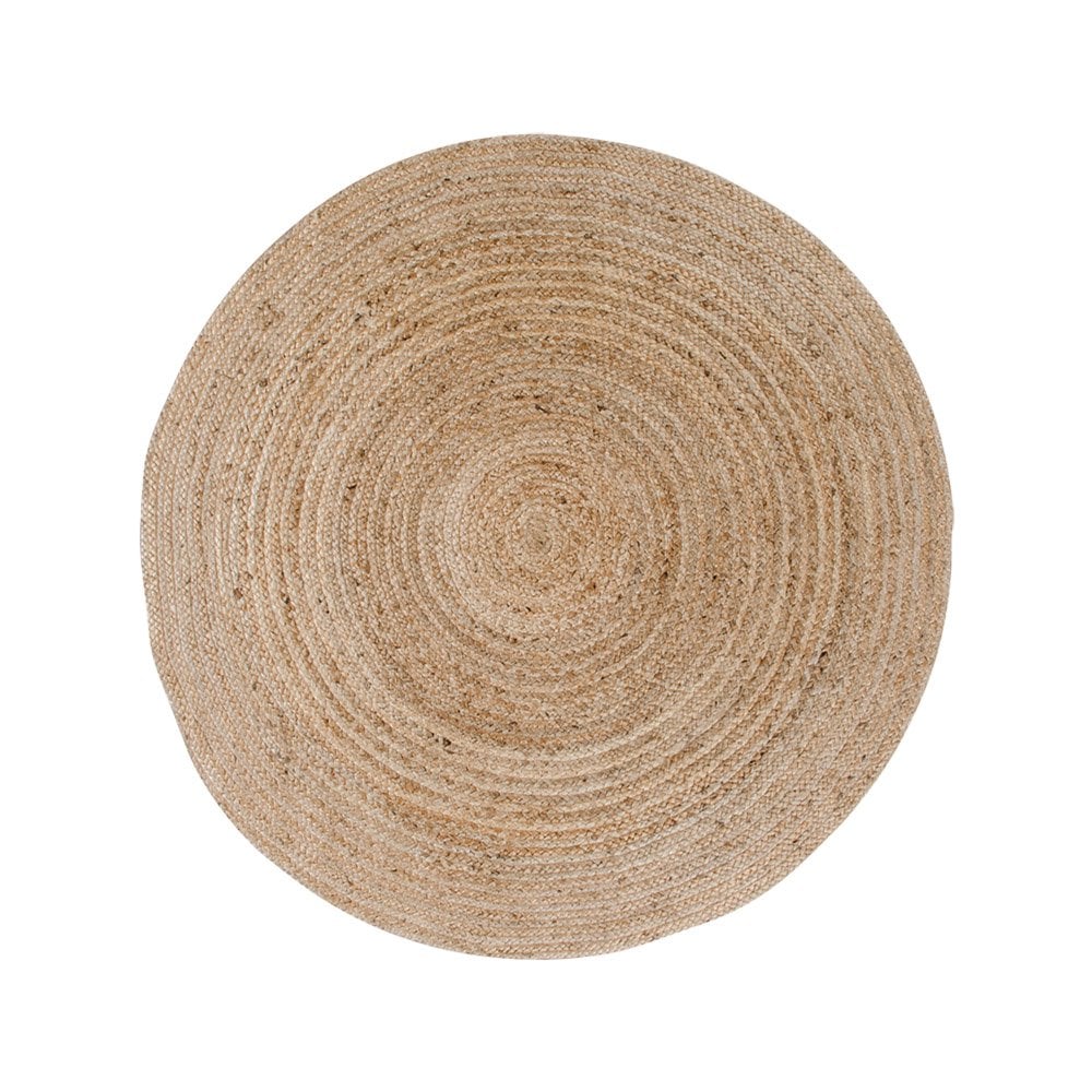Bombay Vloerkleed - Naturel, Jute, Ø120cm House Nordic ApS