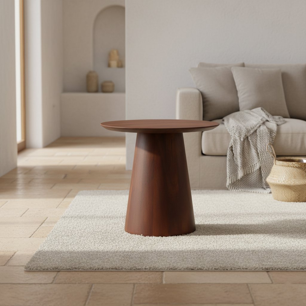 Bullnose Cone bijzettafel 50 cm Raw Materials